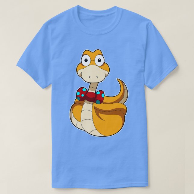 Snake with Tie T-Shirt (Design Front)