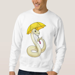 Snake with Umbrella Sweatshirt