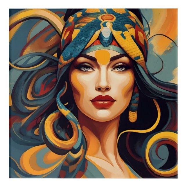 Snake woman art (Front)
