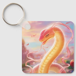 Snake Year 2025: Embracing Luck and Prosperity Keychain