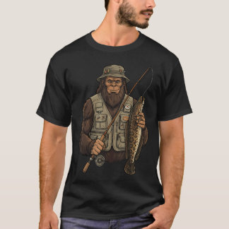 Snakehead Bigfoot Fisher T-Shirt