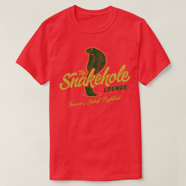 Snakehole Lounge 1 T-Shirt (Design Front)