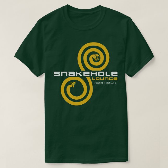 Snakehole Lounge T-Shirt (Design Front)