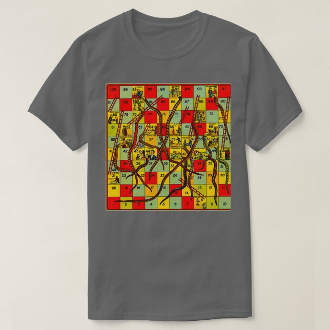 Snakes and Ladders  T-Shirt (Design Front)