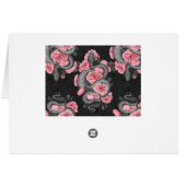 Snakes and  peach roses (Back Horizontal)