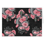 Snakes and  peach roses (Front Horizontal)