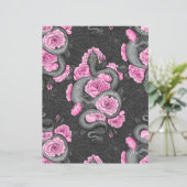 Snakes and pink roses (Standing Front)