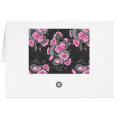 Snakes and pink roses (Back Horizontal)