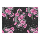 Snakes and pink roses (Front Horizontal)