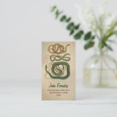 snakes business card (Standing Front)
