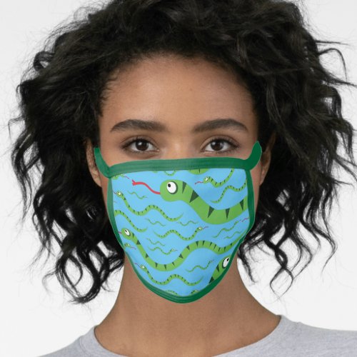 Snakes Cute Reptiles Boys Face Mask