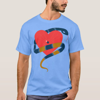 Snakes heart T-Shirt