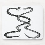 Snakes in Combat Mouse pad