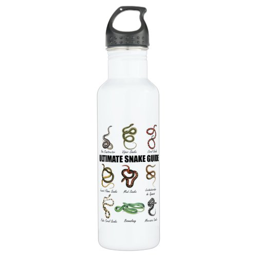 Snakes Kids Educational Serpent Zookeeper Reptile Stainless Steel Water Bottle