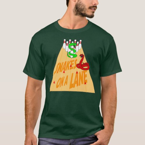 Snakes on a Lane T T_Shirt