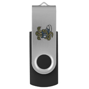Snakes on shoes flash drive