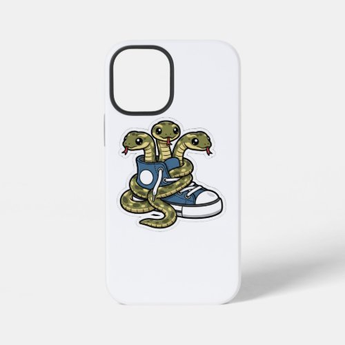 Snakes on shoes iPhone 12 mini case