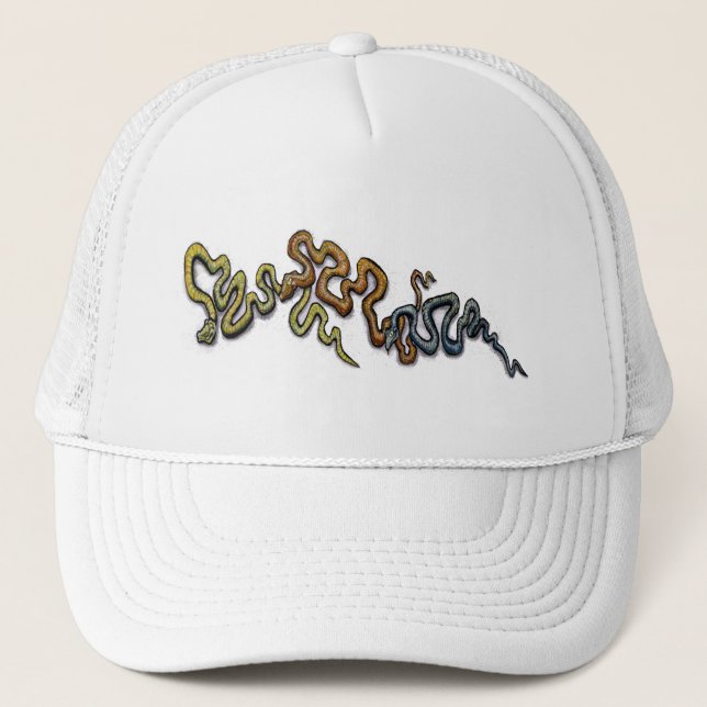Snakes Trucker Hat (Front)