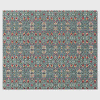 Snakeshead Deep Teal Heritage Wrapping Paper