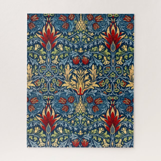 Snakeshead, Infinity Dots by After William Morris Jigsaw Puzzle (Vertical)