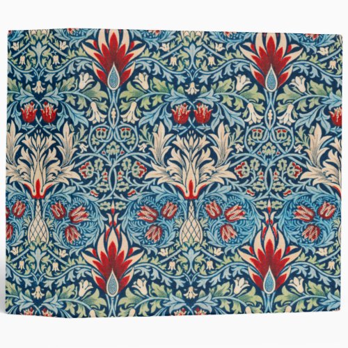 Snakeshead William Morris 3 Ring Binder