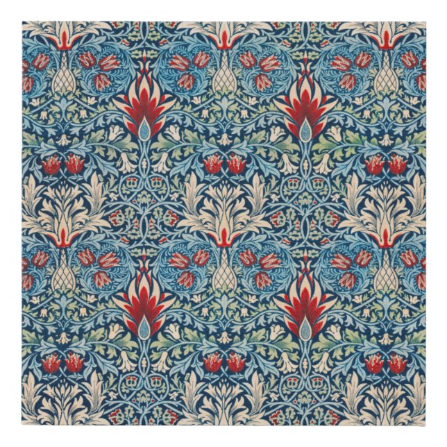 Snakeshead, William Morris Faux Canvas Print (Front)