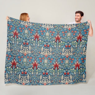 Snakeshead, William Morris Fleece Blanket