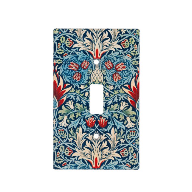 Snakeshead, William Morris Light Switch Cover (Front)