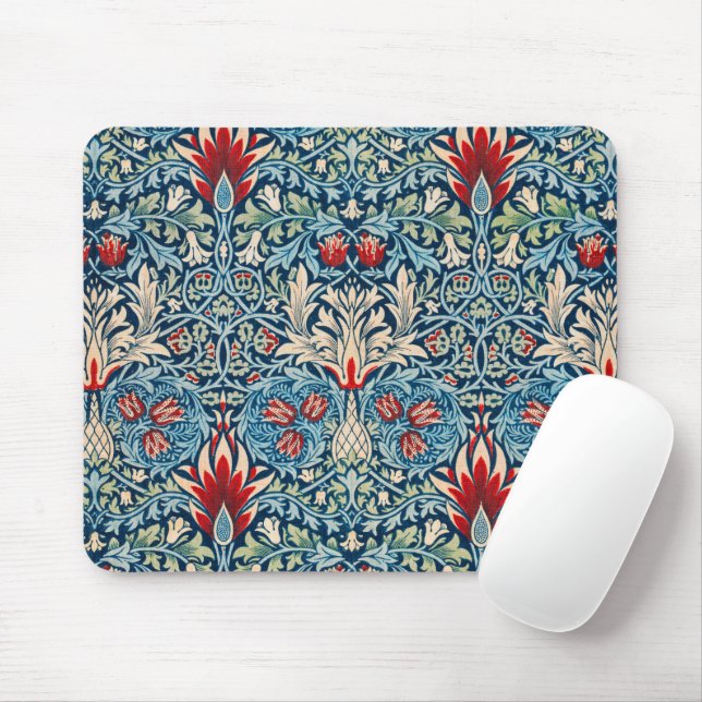 Snakeshead, William Morris Mouse Pad (With Mouse)