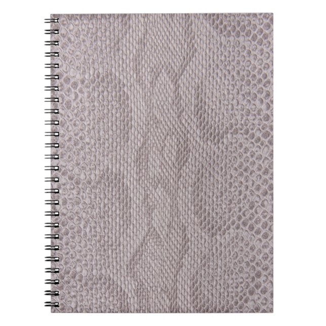 Snakeskin Animal Print Pattern  Notebook (Front)