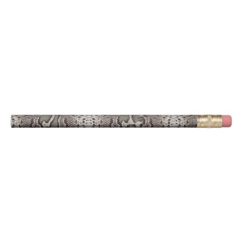 Snakeskin Animal Print Pencil