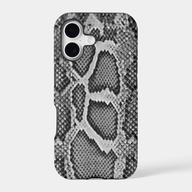 Snakeskin design, Snake Skin Print Pattern Iphone Case (Back)