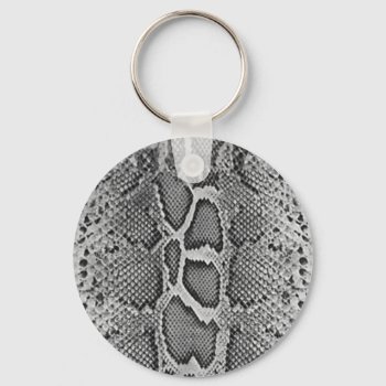 Snakeskin Design  Snake Skin Print Pattern Keychain by Elegant_Patterns at Zazzle