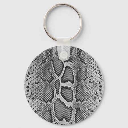 Snakeskin Design, Snake Skin Print Pattern Keychain