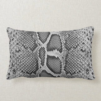 Snakeskin design, Snake Skin Print Pattern Lumbar Pillow