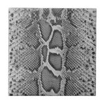 Snakeskin Design, Snake Skin Print Pattern Tile at Zazzle