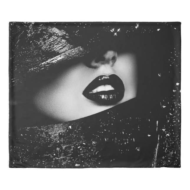 Snakeskin or crocodile texture for background duvet cover (Front)