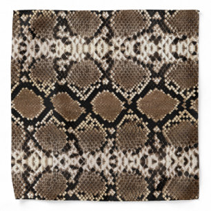 Snakeskin Pattern Bandana