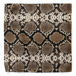 Snakeskin Pattern Bandana