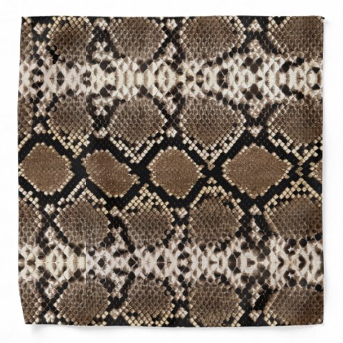 Snakeskin Pattern Bandana