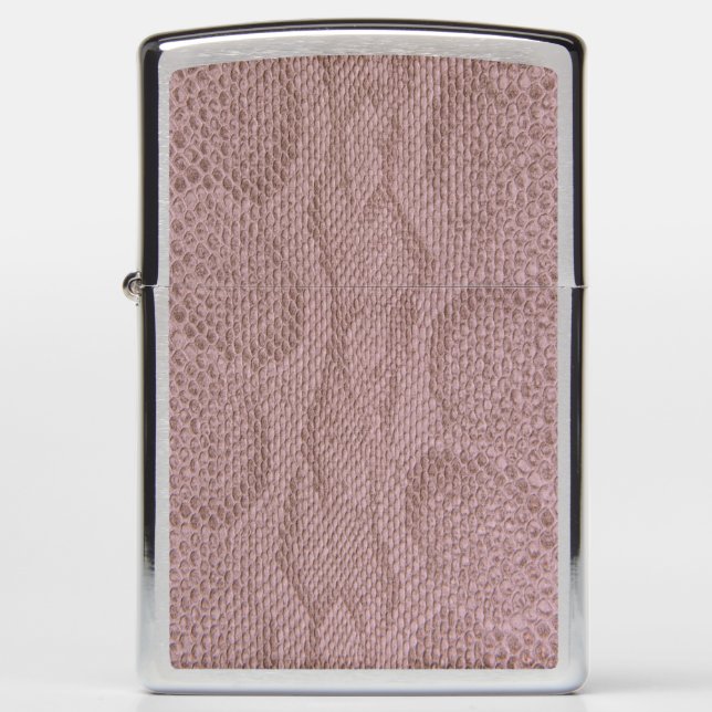 Snakeskin Pattern  Zippo Lighter (Front)