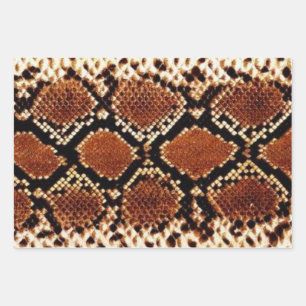 Snakeskin Wrapping Paper Sheets