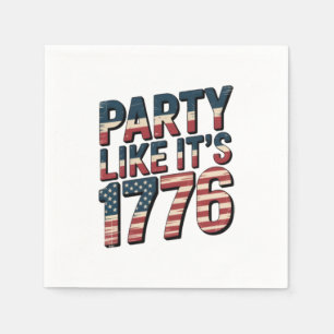 Snakin' Like It's 1776 Napkins