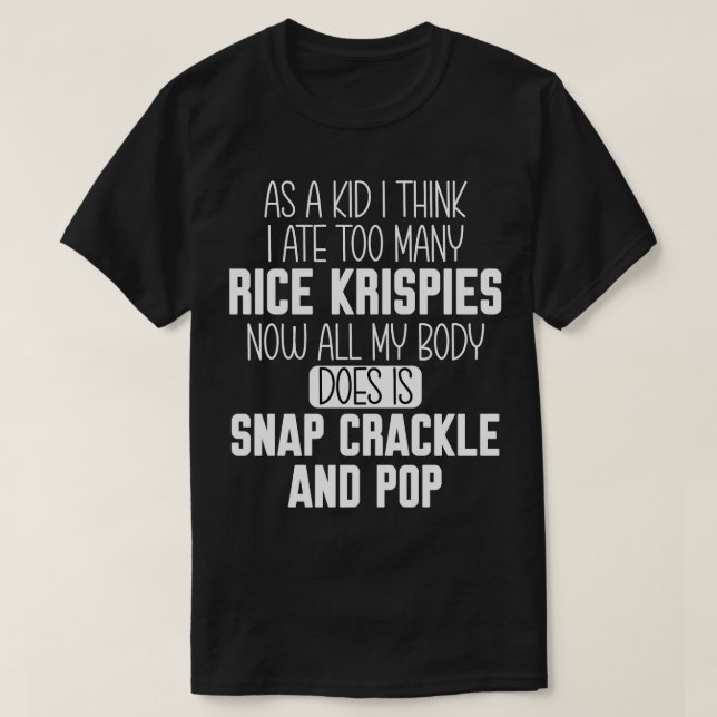 Snap crackle and pop T-Shirt (Design Front)