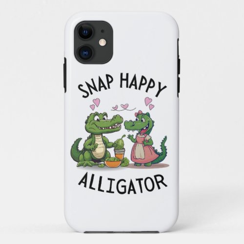 Snap Happy Alligator iPhone 11 Case