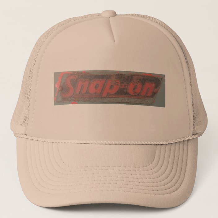 snap on trucker hat