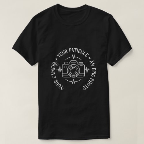  Snap  Smile Epic Photo Equation T_Shirt