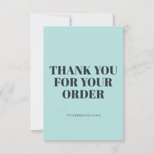 Snap Tag Share Small Business Thank You Card