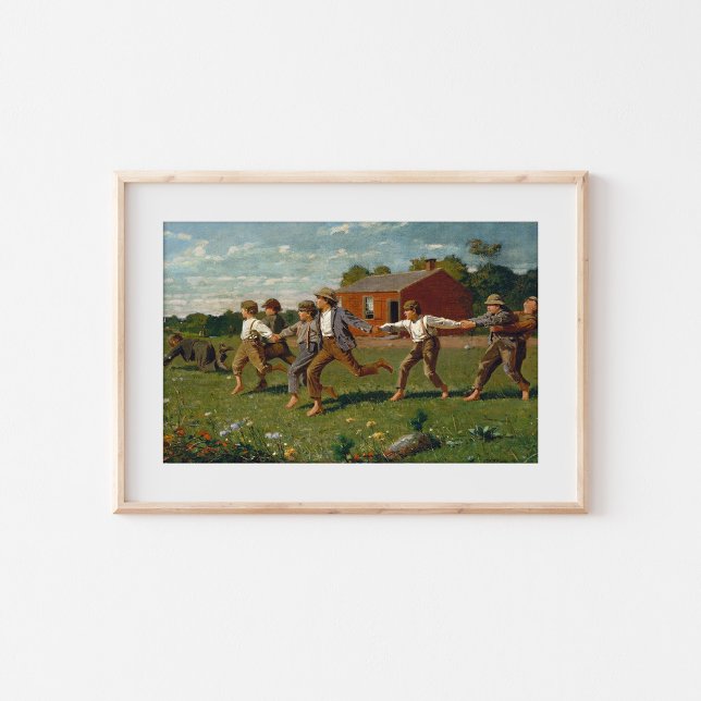 Snap the Whip | Winslow Homer Poster (Creator Uploaded)