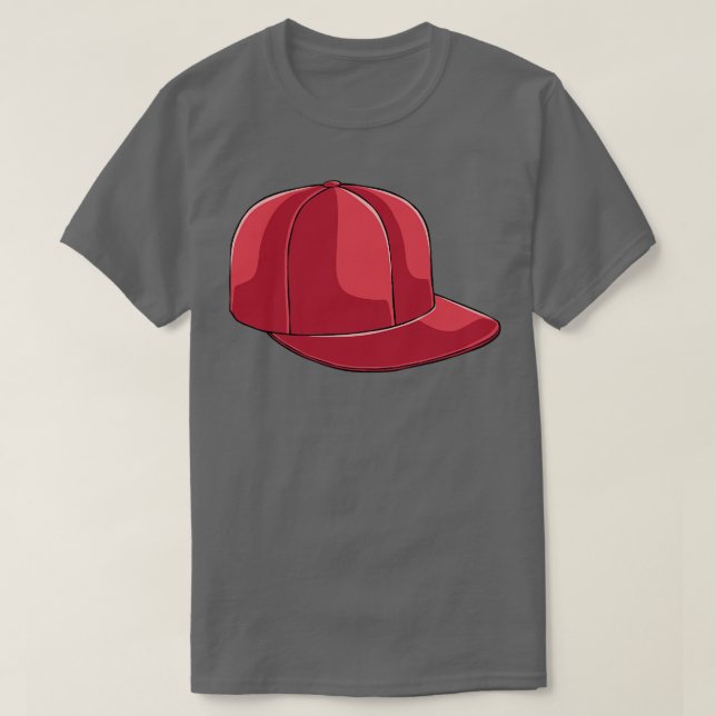 Snapback Baseball Cap T-Shirt (Design Front)